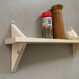 Pine wall shelf