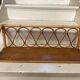 Rattan shelf