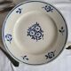 Large round earthenware dish Moulin des Loups & Hamage model Lucien