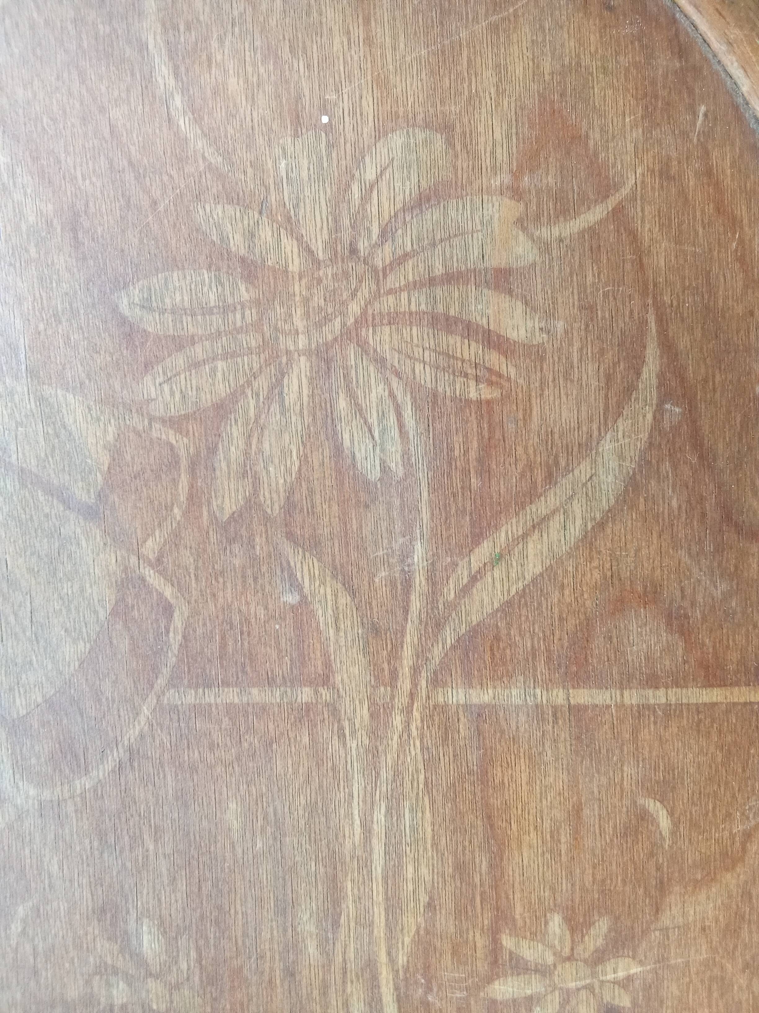 Old small Fischel children's chair, Colombine decor