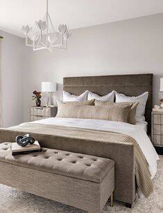 Set of 2 rectangular poufs, art deco footboard, reupholstered, vintage, 1930s/1950s