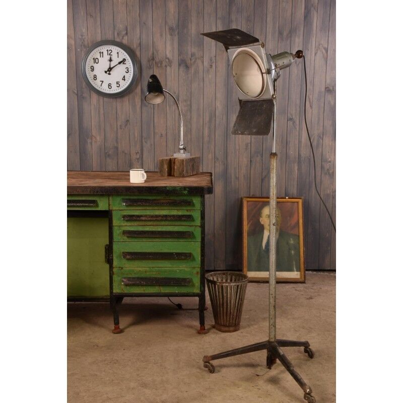 Vintage film studio spot on stand