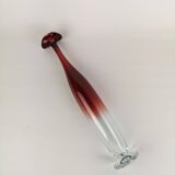 Midcentury display vase by Nils Landberg, Orrefors, circa 1950.