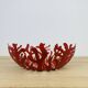 Alessi Mediterraneo red designer fruit bowl by Emma Silvestris 30 cm