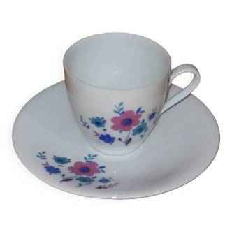 Tasse et soucoupe cnp berry - vintage