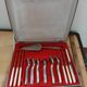 Antique cutlery box