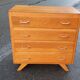 Commode vintage chêne doré 1950
