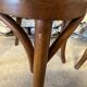 4 antique bistro chairs
