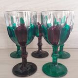 Wine glasses 80s