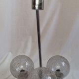 1970s space age 3 ball chandelier