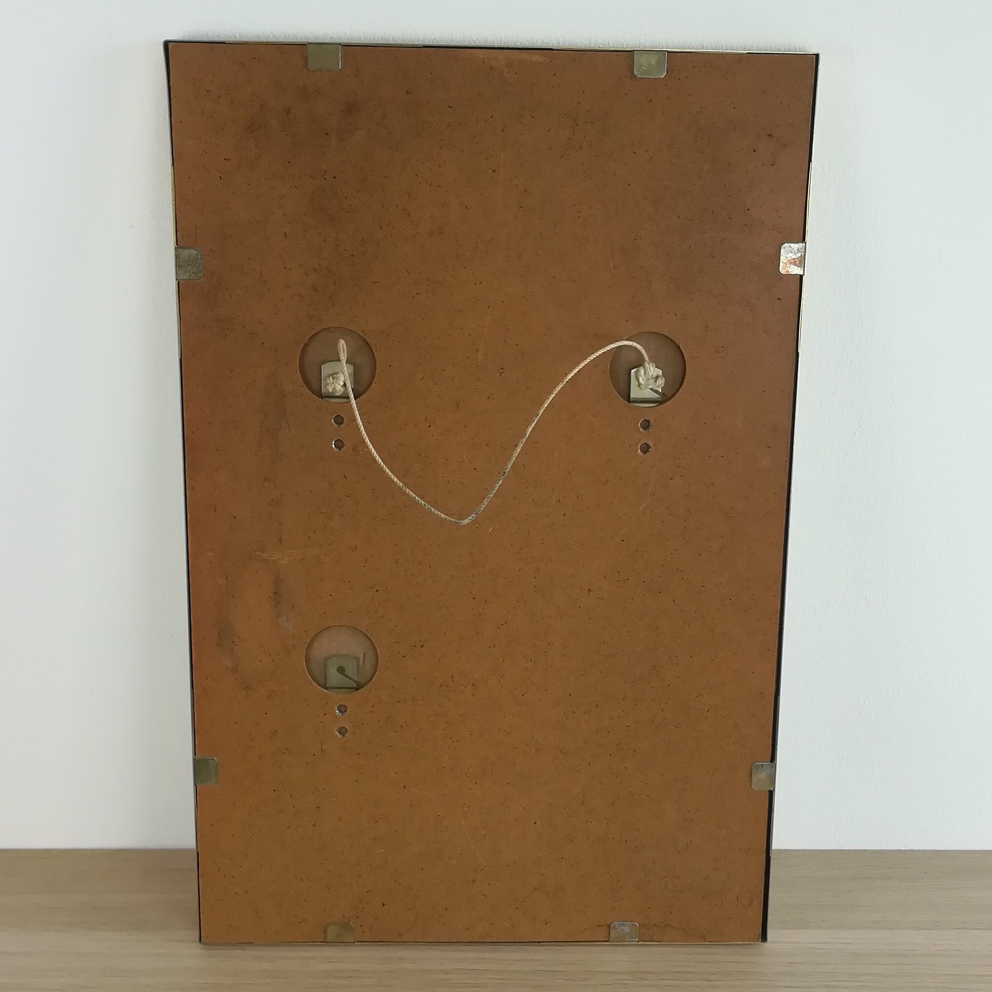 Golden mirror 40x61cm