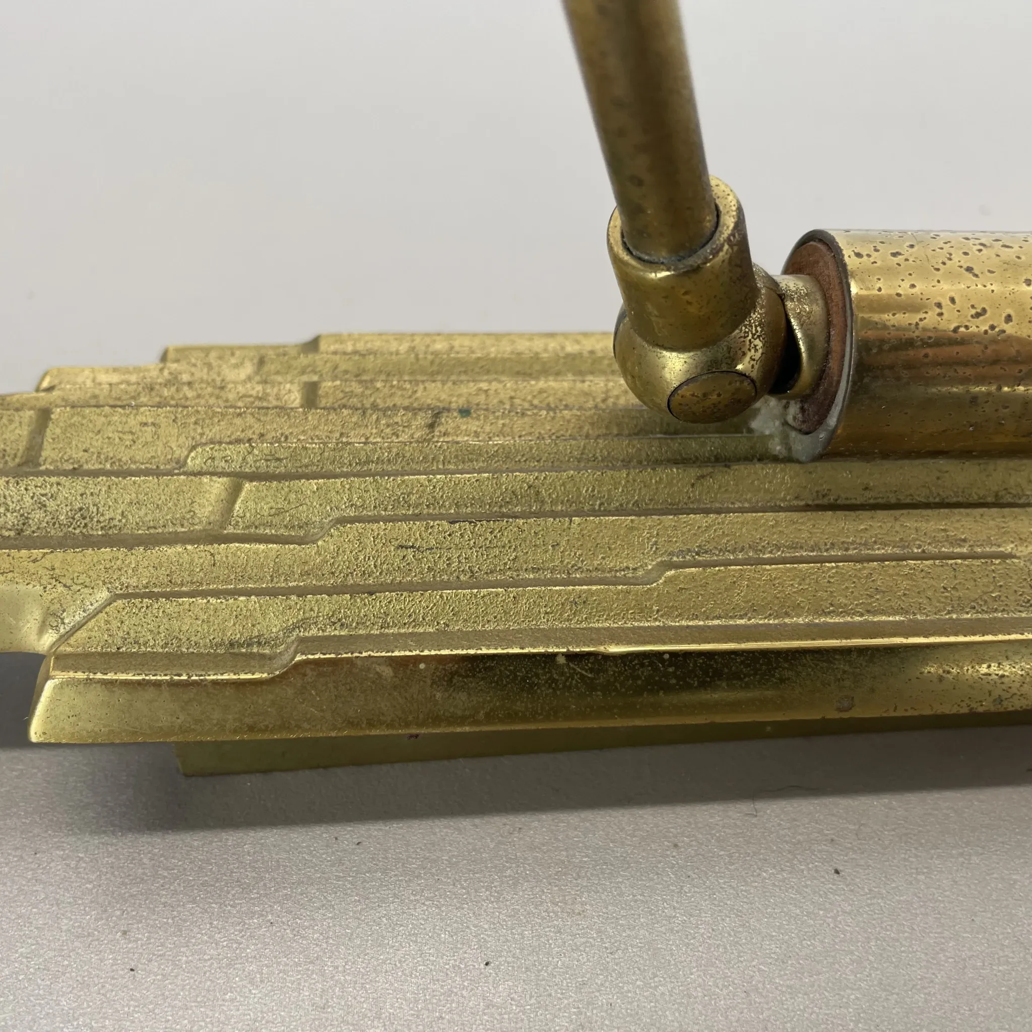 Rare Adjustable Theatre Wall Light in Brass in the Style of Stilnovo, Italy 1950s