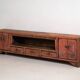 Meuble TV ancien à patine rouge (c.1900) #22