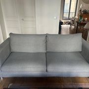 Canapé contemporain tissu Vibieffe