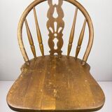 Vintage wooden bar chair, 1992