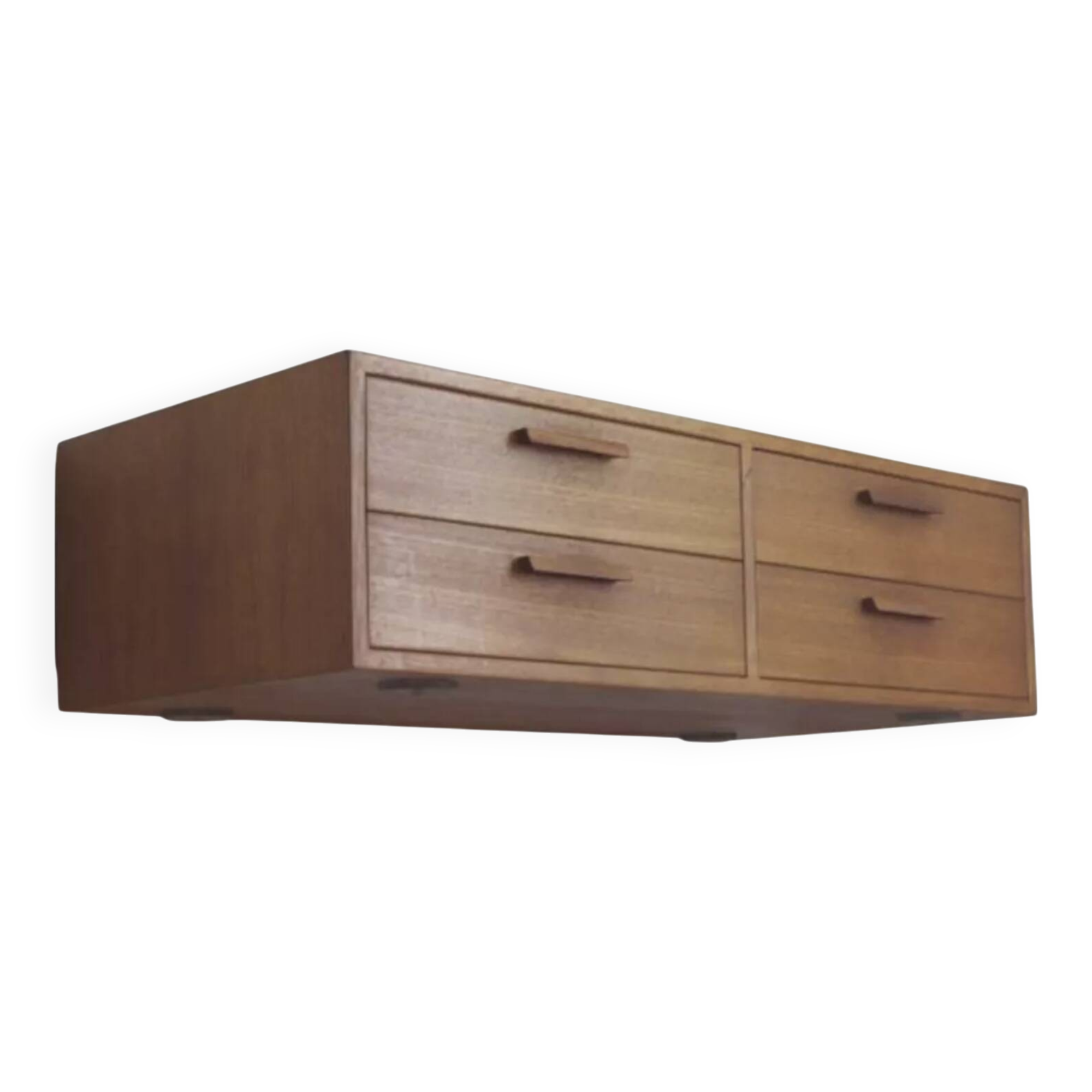 Teak Wall Drawer Module By Kai Kristiansen For Feldballes Møbler, 1960s