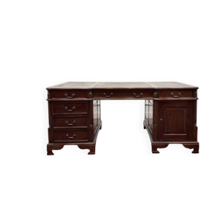 Bureau classique en cuir