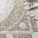 Vintage hand-embroidered tablecloth 150x155 cm