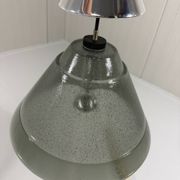 Peill & Putzler cone shaped glass hanging lamp, Germany