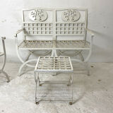 Metal garden furniture