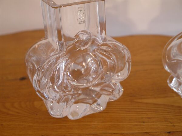 Ensemble de 3 vases scandinave de Lars Hellsten 1970