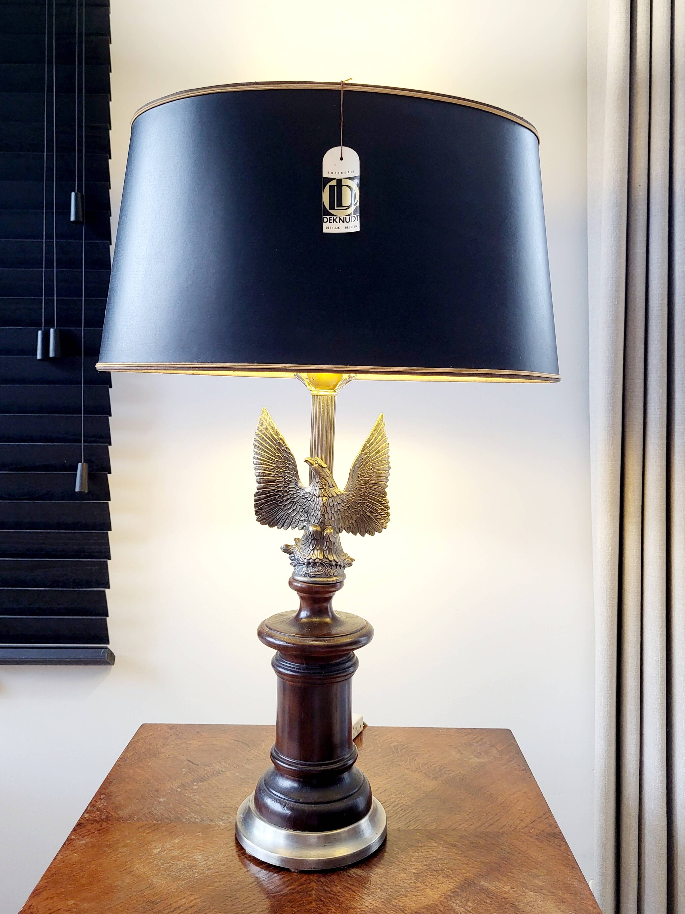 Lampe aigle, Deknudt, 1970, Belgique
