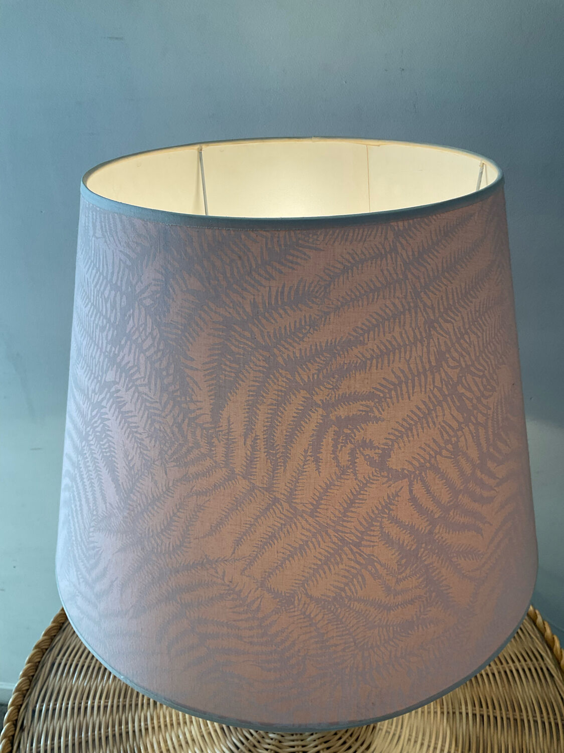 Lamp ceramic apple 80s