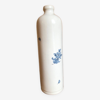 Painted stoneware bottle