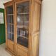 Large antique oak administration cabinet