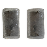 Toni Zuccheri for Venini in Murano, Italy 1960 Pair of wall sconces
