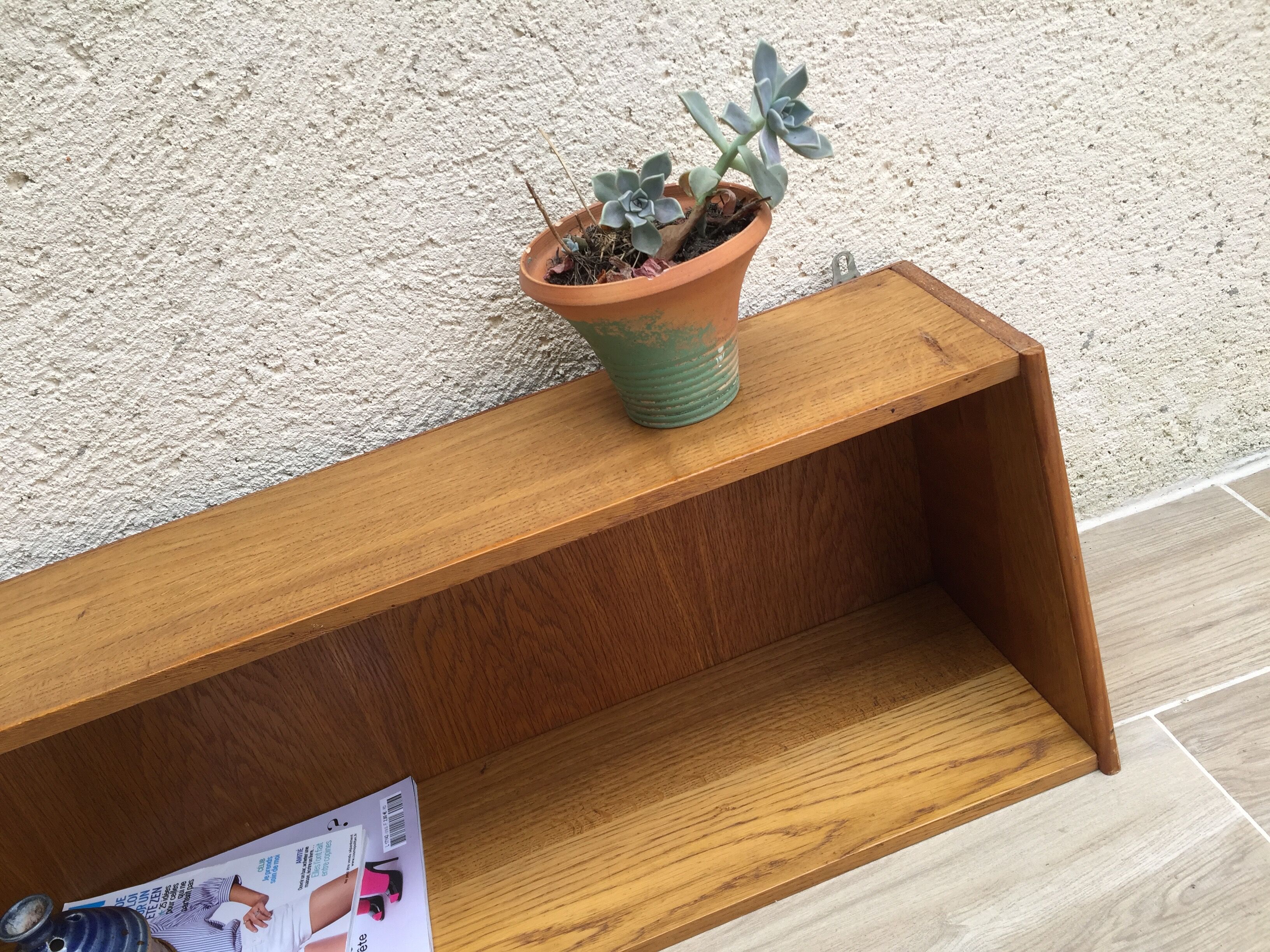 Vintage wall shelf