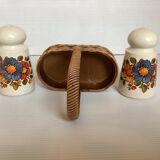 Flower salt and pepper shaker Emsa