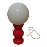 Lampe bilboquet globe 1970