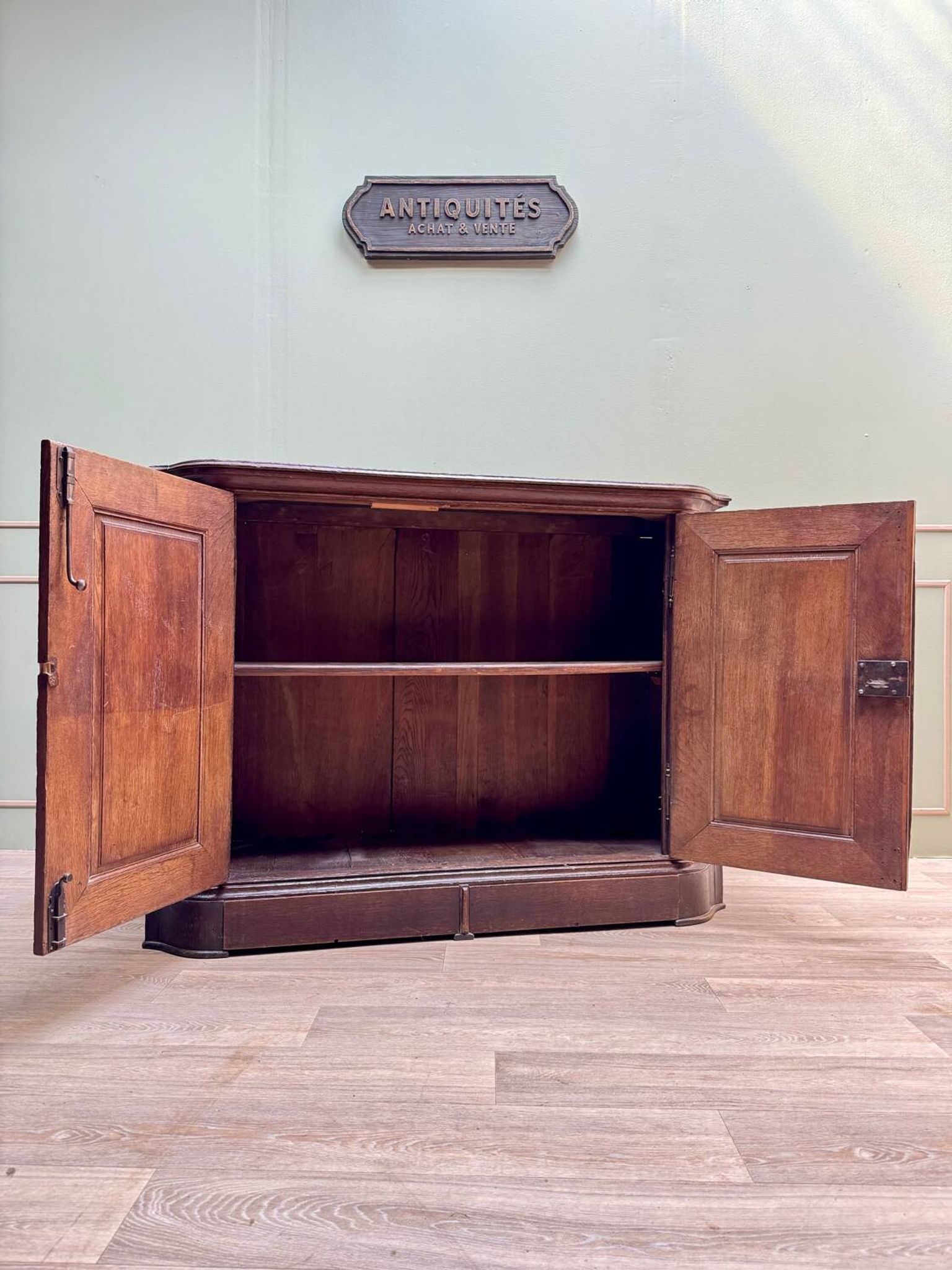 Oak Buffet From Regency Period XVIII Eme Century