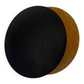 Applique murale led noir/or