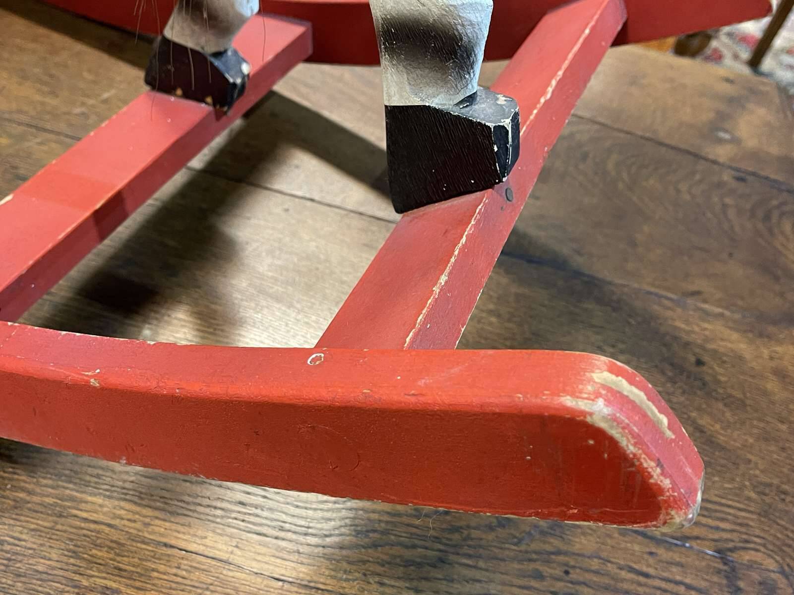 English rocking horse from the early 20th century.