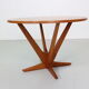 Søren Georg Jensen  Teak Round Coffee Table for Kubus, 1960 Denmark