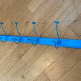 Wall-mounted coat rack with 7 hooks, length 191 cm