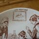 Sarreguemines talking plate "Vocations"