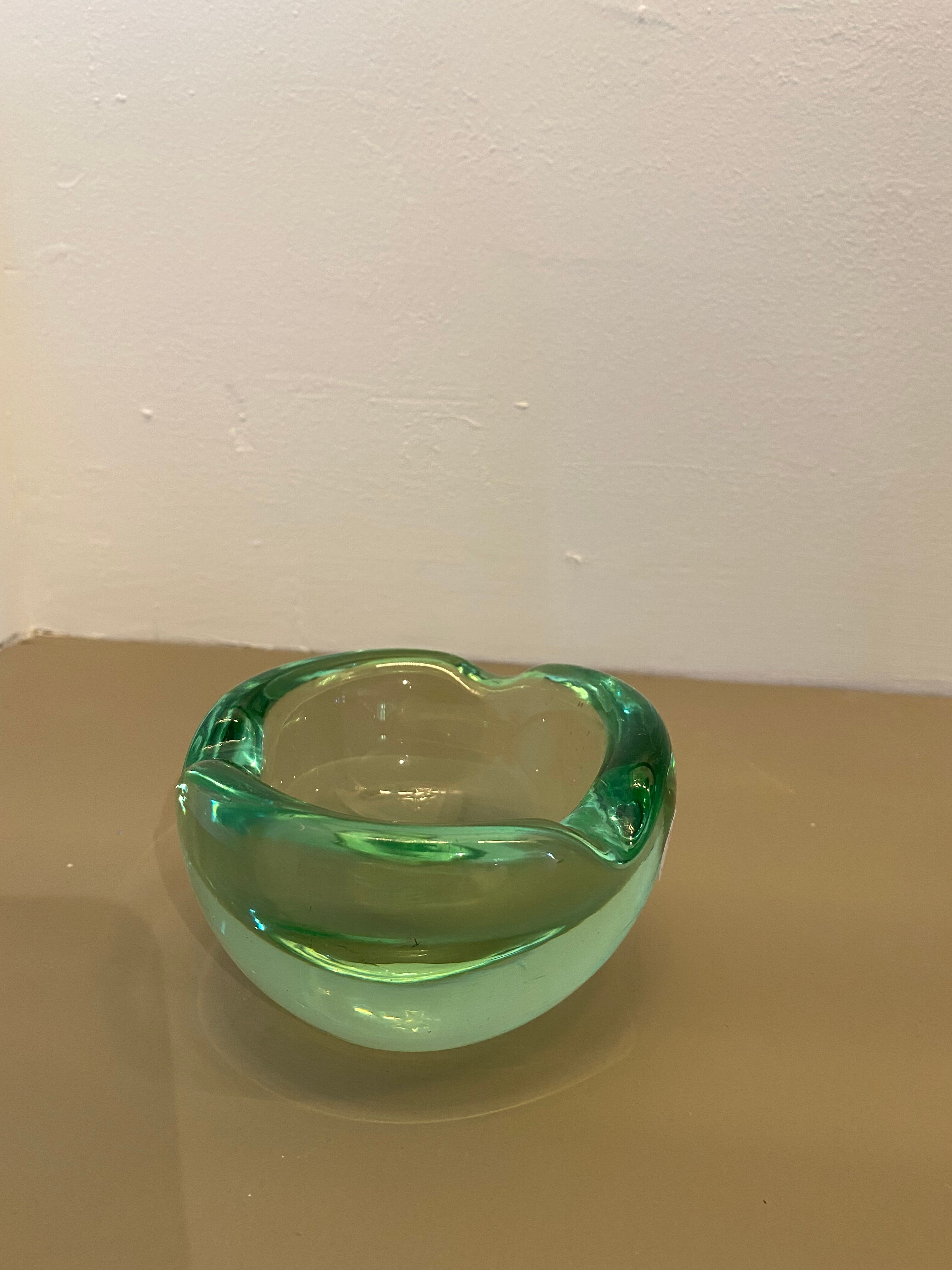 Daum crystal ashtray