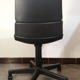 Green designer office armchair model s15 from Martin Stoll vintage 1970.