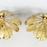 Carlo Giorgi. 2 sculptural lamps/table lamps by Carlo Giorgi for Bottega Gadda, model: Ippocastano, Italy, 1970s.