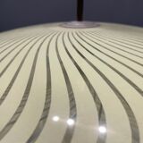 Vintage Bronze & Glass Light Pendant Light, 1950s