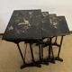Set of 4 wooden nesting tables, Napoleon III