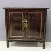 Armoire Chinoise En Bois Laqué Vers 1900