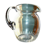 Crystal water pitcher by daum nancy, art deco, model "berny"