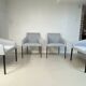 Set  de 4 fauteuils design Arper Saari