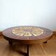 Herbarium coffee table by Roger Capron 1960