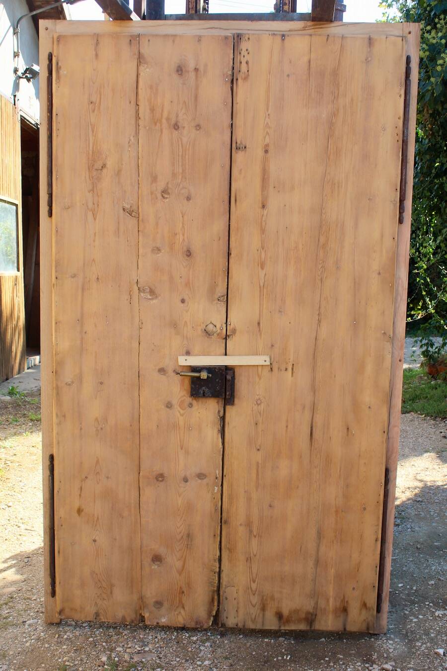 Double Door In Carved Walnut 19th Century