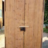 Double Door In Carved Walnut 19th Century